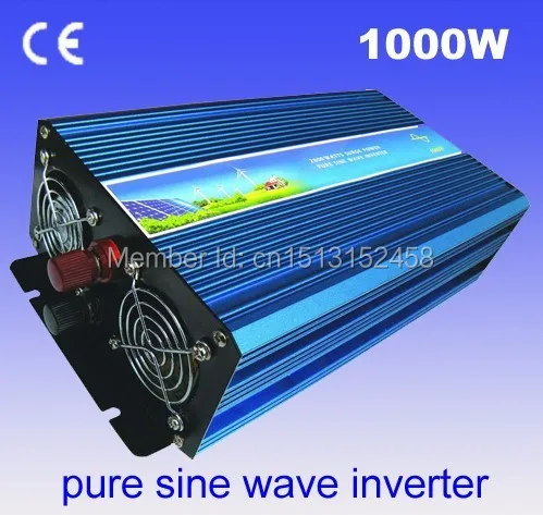 1000 Вт (пиковая мощность 2000 Вт) чистый синусоидальный инвертор для домашнего