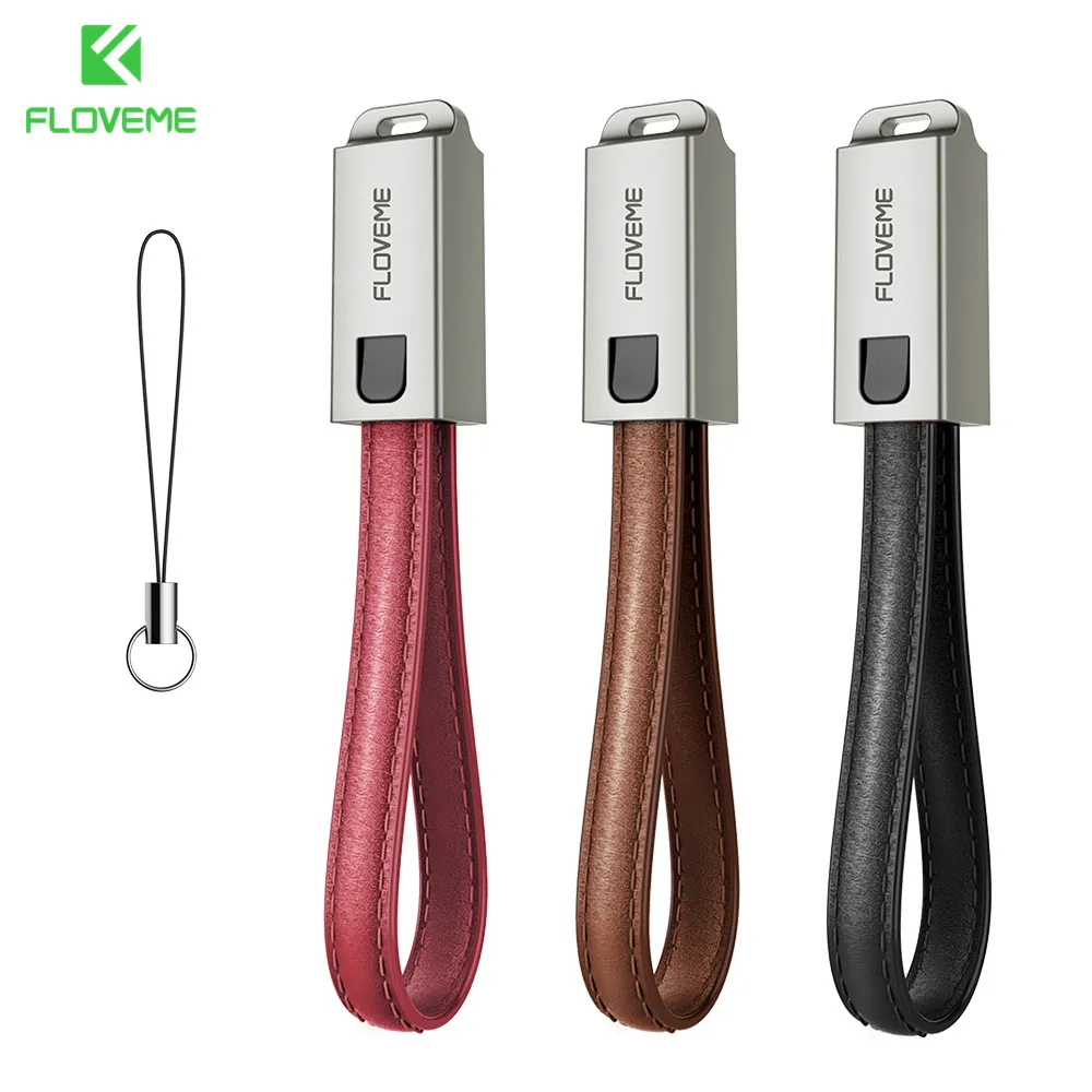FLOVEME USB кабель для iPhone IOS 10 2.1A Зарядка осветительного кабеля 8 7 6 6s X 5S iPad Air брелок