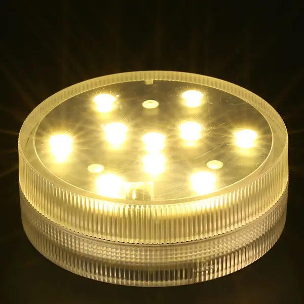 

24 pieces/lot Free Shipping!!Submersible LED Light Base For Craft/Occasion LED Light For Ice Bucket/LED Party Light