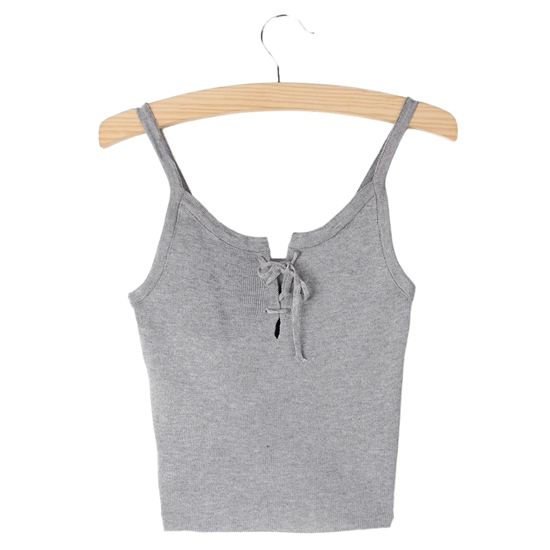 Новый женский топ бюстье с перекрестной шнуровкой спереди|crop top tank|women camistop tank |