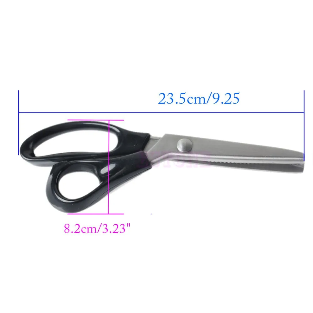 Новинка профессиональные швейные ножницы из нержавеющей стали с зигзагом | Дом и