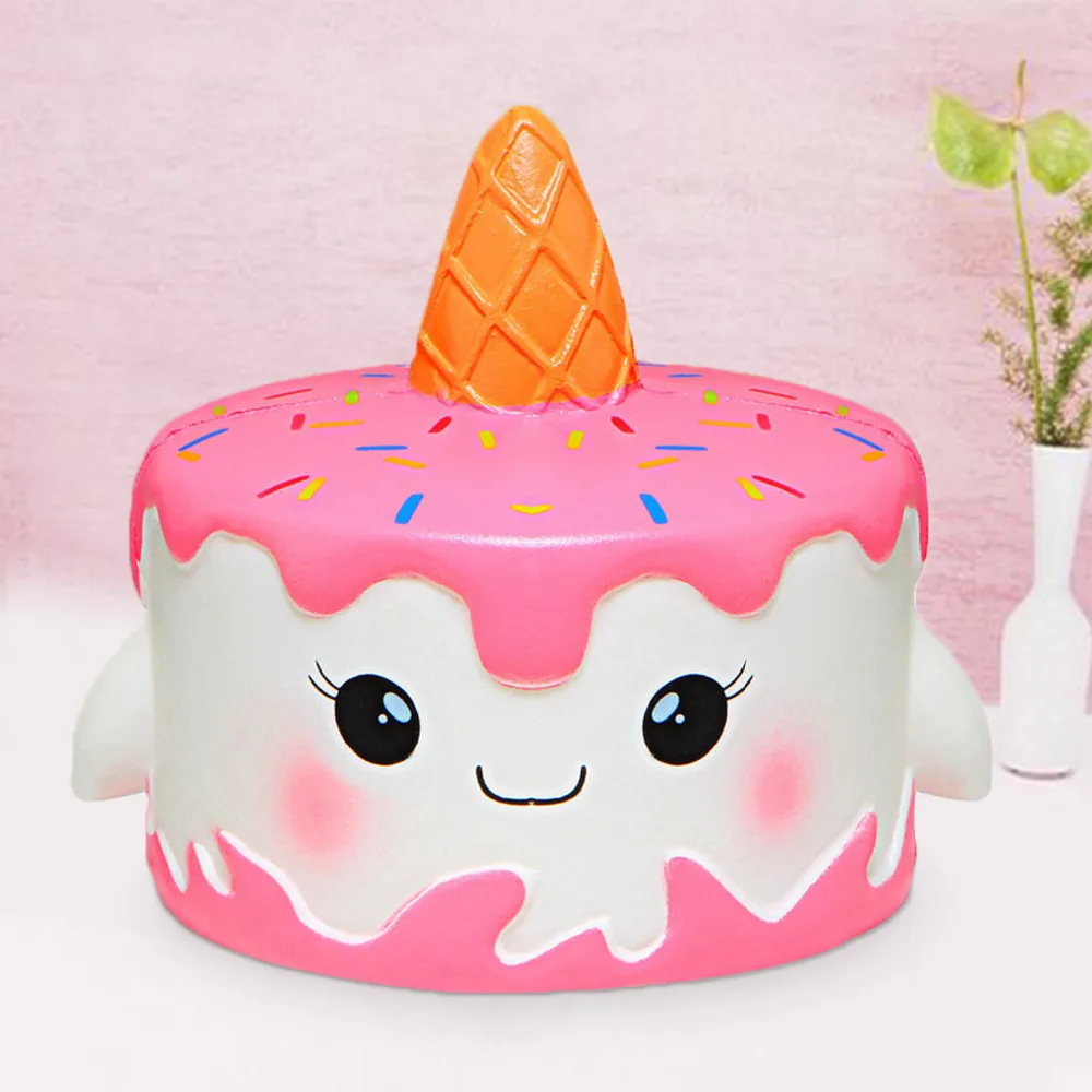 Besegad Kawaii мягкая сжимаемая игрушка для торта Хлеб медленно восстанавливает форму