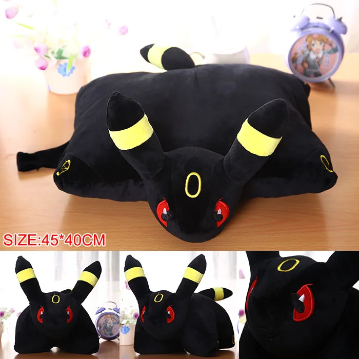 Бесплатная доставка Симпатичные с рисунком Аниме монстр Umbreon раза Подушки