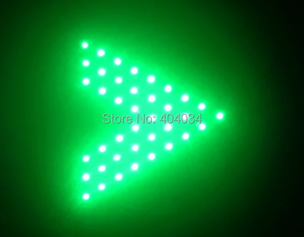 Автомобильный светодиодный индикатор поворота заднего вида 2 шт. 7x8 см 39