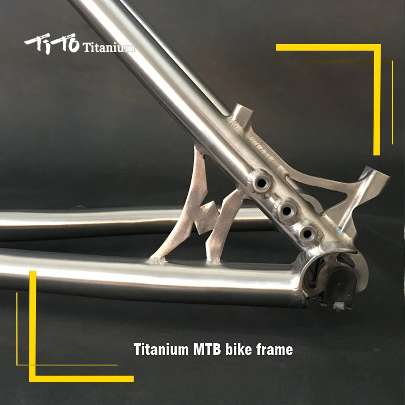 Бесплатная доставка! Тито титановая горная велосипедная рама 26 27 5 29 Внутренний