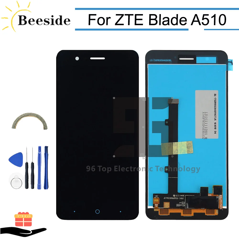 AA + качественный lcd 5 0 ''для zte Blade A510 BA510 BA510C ЖК-дисплей кодирующий