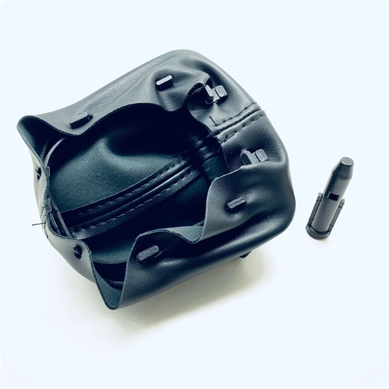 Кожаный 5 скоростной ручной автомобильный рычаг переключения передач для Peugeot 206