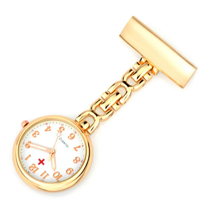 Медсестры часы клип на Fob карманные для доктора медицинская брошь уход