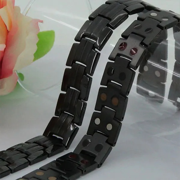 Charms Stainless Steel Unisex Black Double Line 5 in 1 Health Element Bracelet for Father As a Gift | Украшения и аксессуары