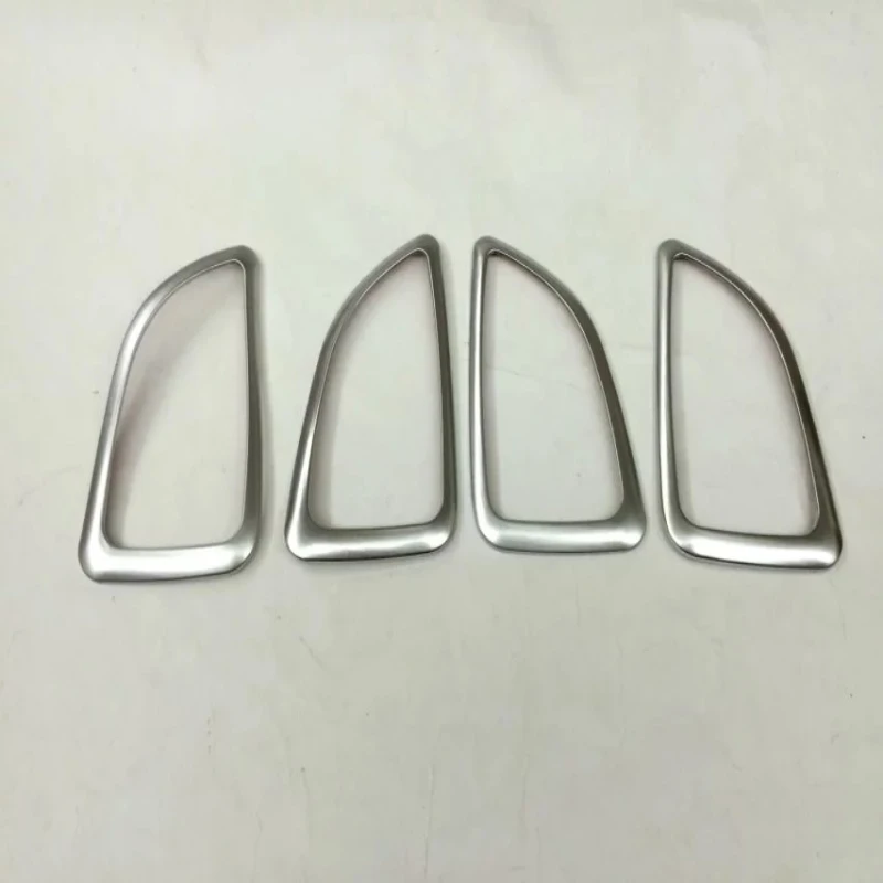 Автомобильный Стайлинг ABS хромированные автомобильные чехлы внутренняя дверная