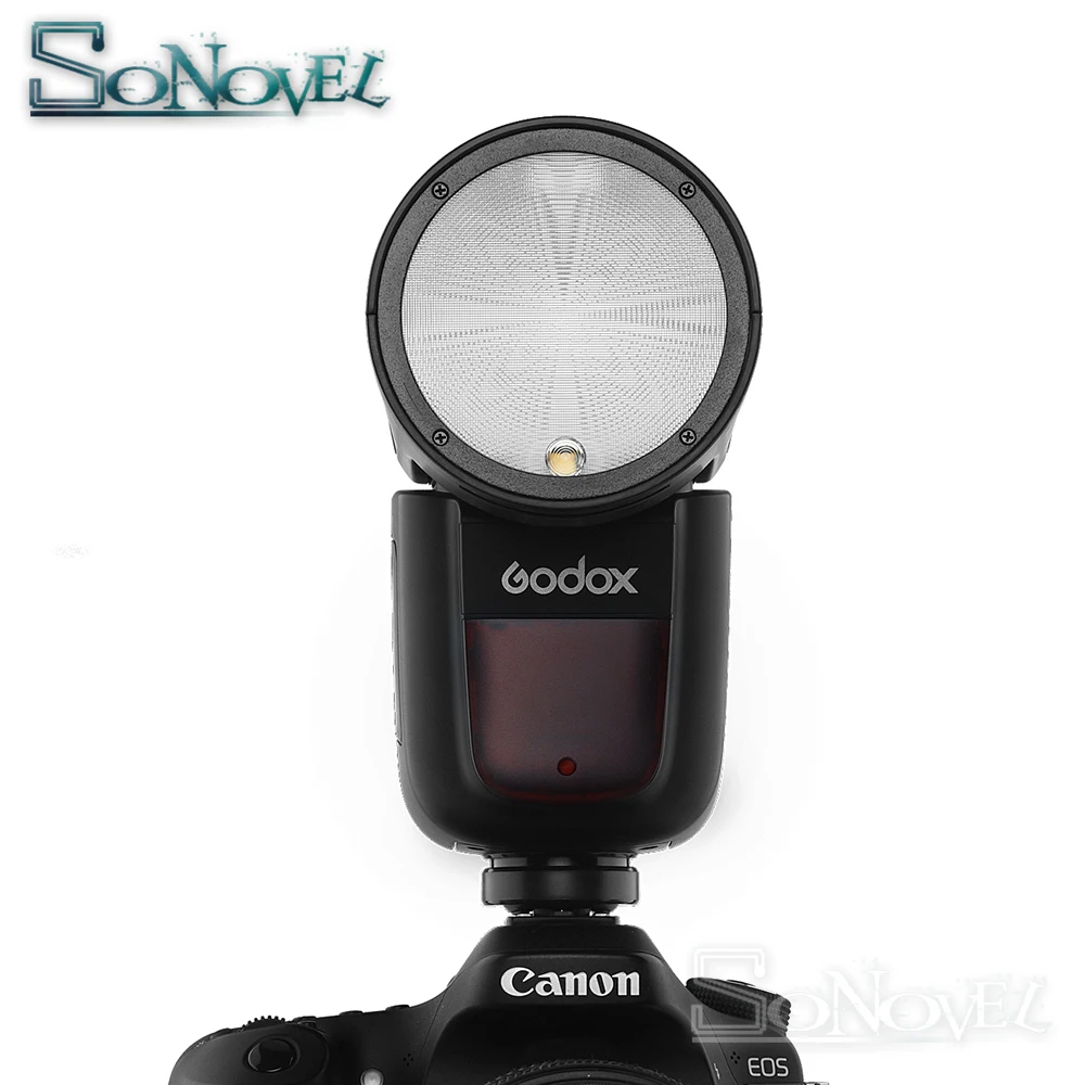 Вспышка для камеры Godox V1 V1C V1N V1S V1F V1O TTL 1/8000s HSS литиевая батарея Speedlite Canon Nikon Sony Fuji