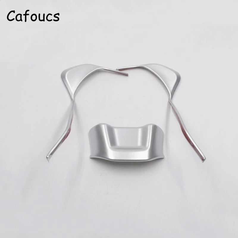 Cafoucs для Peugeot 301 2012 2016 ABS рамка на руль наклейка литье отделка декоративная