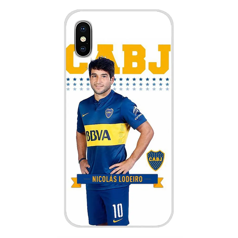 Boca Juniors Accessories Phone Shell Covers For Samsung Galaxy S3 S4 S5 Mini S6 S7 Edge S8 S9 S10 Lite Plus Note 4 5 8 9 - Цвет: images 8