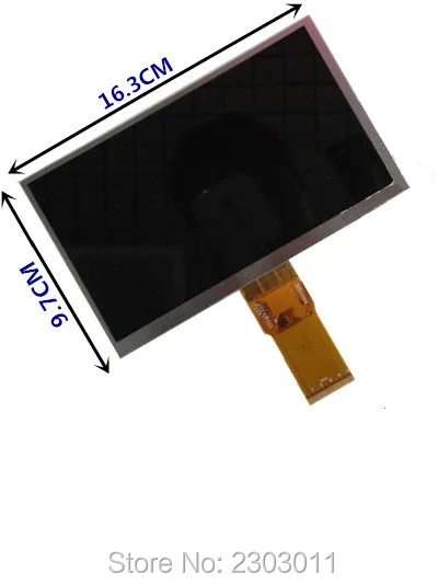 50pin Новый 7 ''планшетный ПК IconBIT NetTAB SKYNET NT-0701S ЖК-дисплей экран ЖК-матрица |