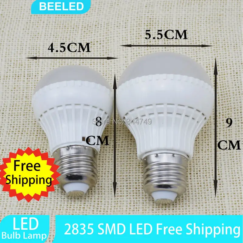 6 шт. 220 В одна Светодиодная лампа E27 3 Вт 5 7 9 12 Вт|e27 rgb led bulb|e27 11we27 ceiling |