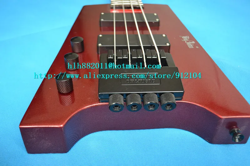 Бесплатная доставка новый бренд Большой Джон 4 струны левая ручная безголовая