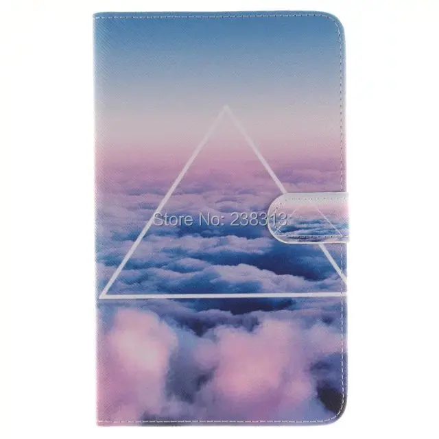 Флип-Стенд PU кожаный чехол Funda Capa чехол мягкий, ТПУ чехол для Samsung Galaxy Tab A 7,0 T280 T281 T285 SM-T280 Coque+ пленка+ ручка