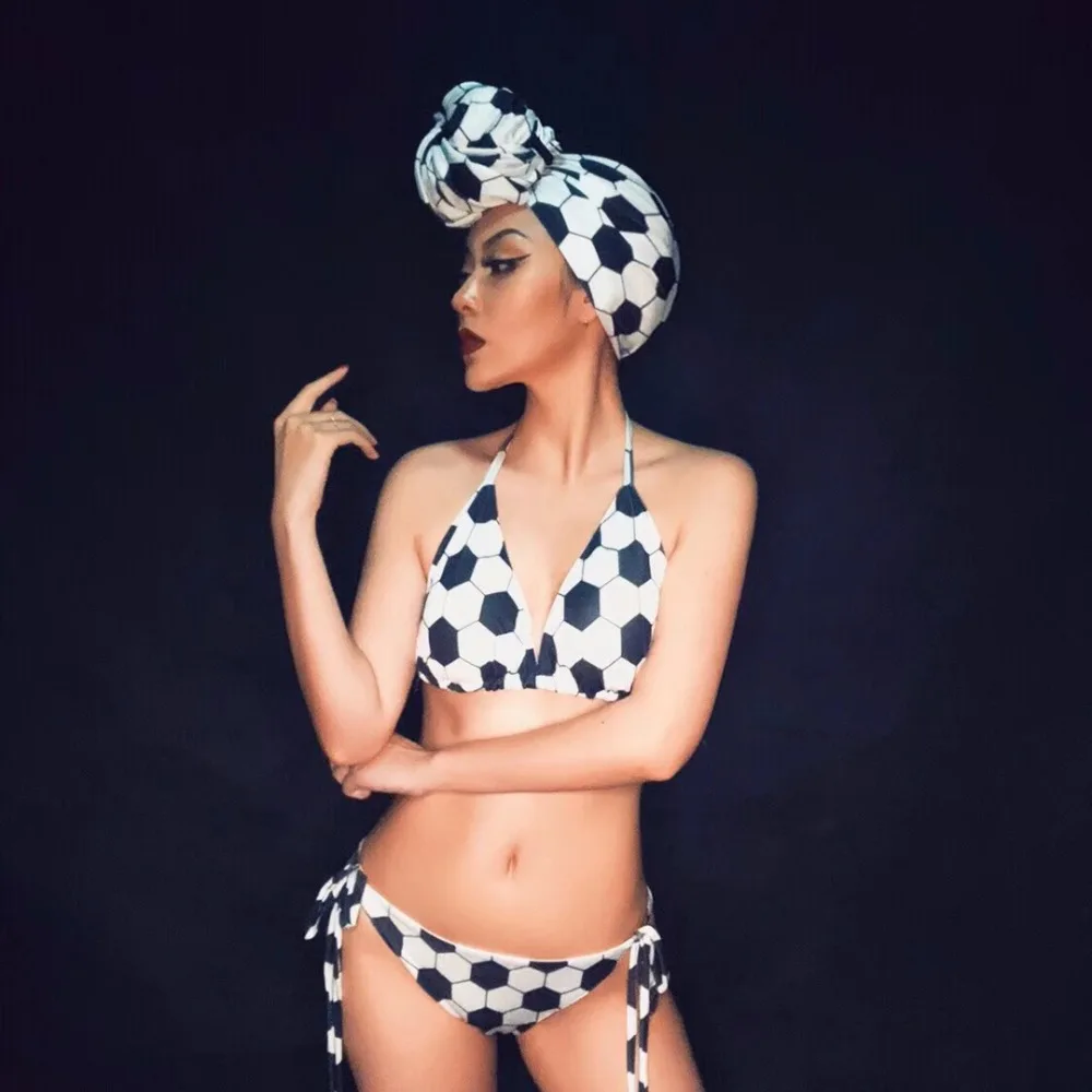 

Индивидуальные женские сексуальные костюмы певицы для ночного клуба 2 вида стилей белый костюм с 3D принтом боди Бикини Ночной клуб сценичес...