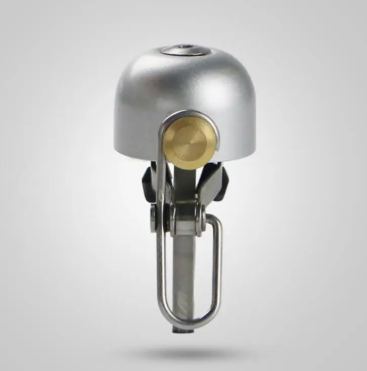 Велосипедный колокольчик золотистого серебристого черного цвета медное MTB