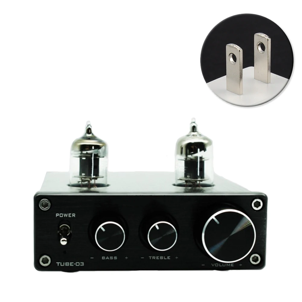 Phono наушники HIFI Универсальный мини 6k4 трубка вакуумный домашний Предварительный