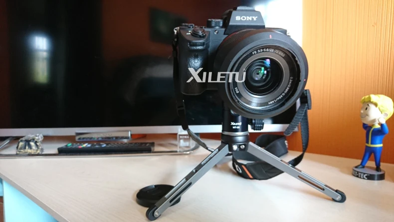 XILETU MT26+ XT15 мини многофункциональный настольный штатив алюминиевый сплав портативный кронштейн шаровая Головка для мобильного телефона Gopro DSLR камера