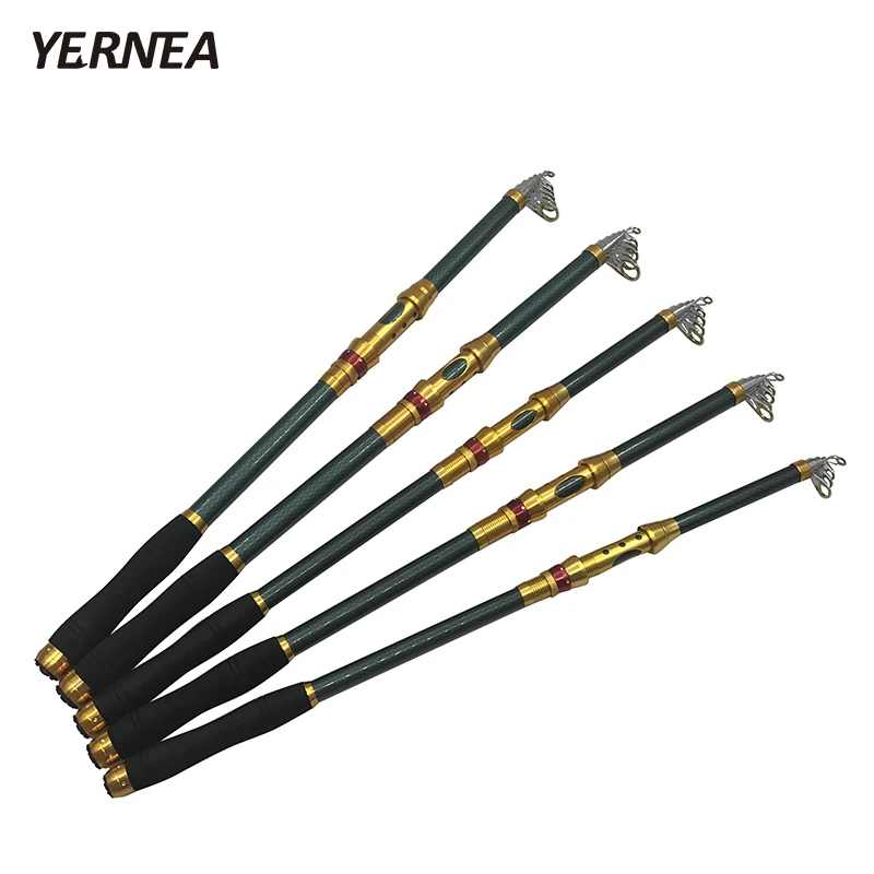 

Yernea New Fishing Rod Carbon 2.1M 2.4M 2.7M 3.0M 3.6M Telescopic Fishing Rod Tackle Rod Fishing Carp Spinning Hand Ocean Rod