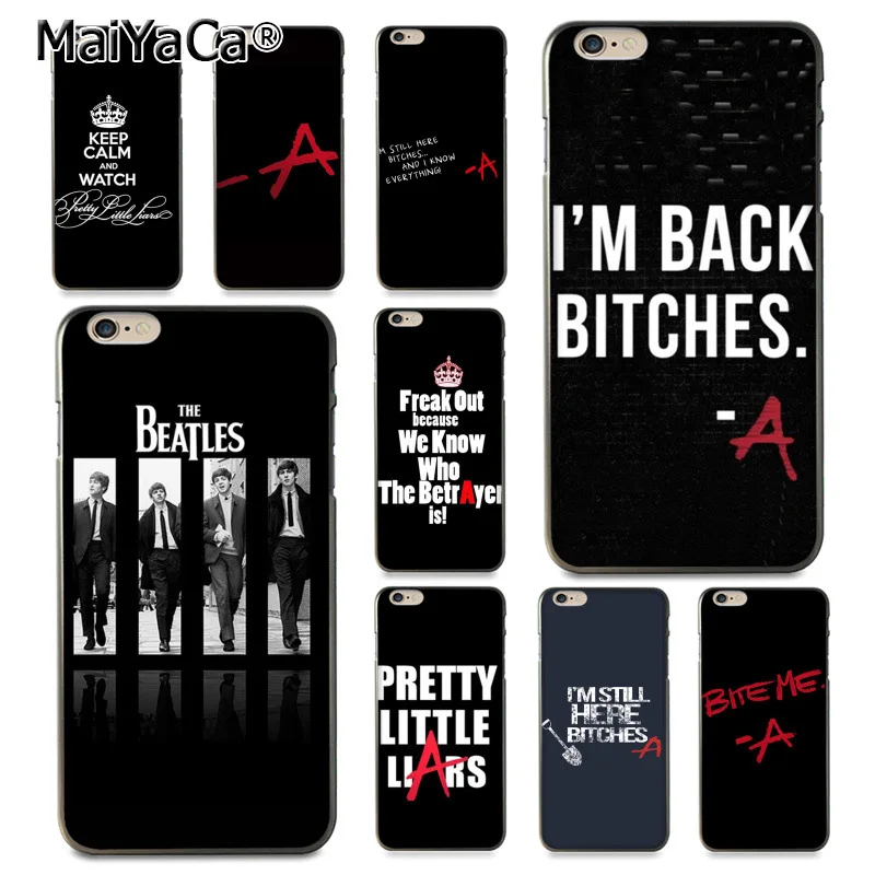 Чехол для телефона MaiYaCa Pretty Little Liars из ТПУ чехол iPhone 8 7 6 6S Plus X xs max xr 10 5s 11Pro 12pro 12mini SE