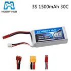 3S 11,1 В 1500 мАч 30c LiPo Батарея 11,1 v Перезаряжаемые Lipo Батарея для WLtoys V950 радиоуправляемой машины аэроплана лодки, вертолёт со стороны