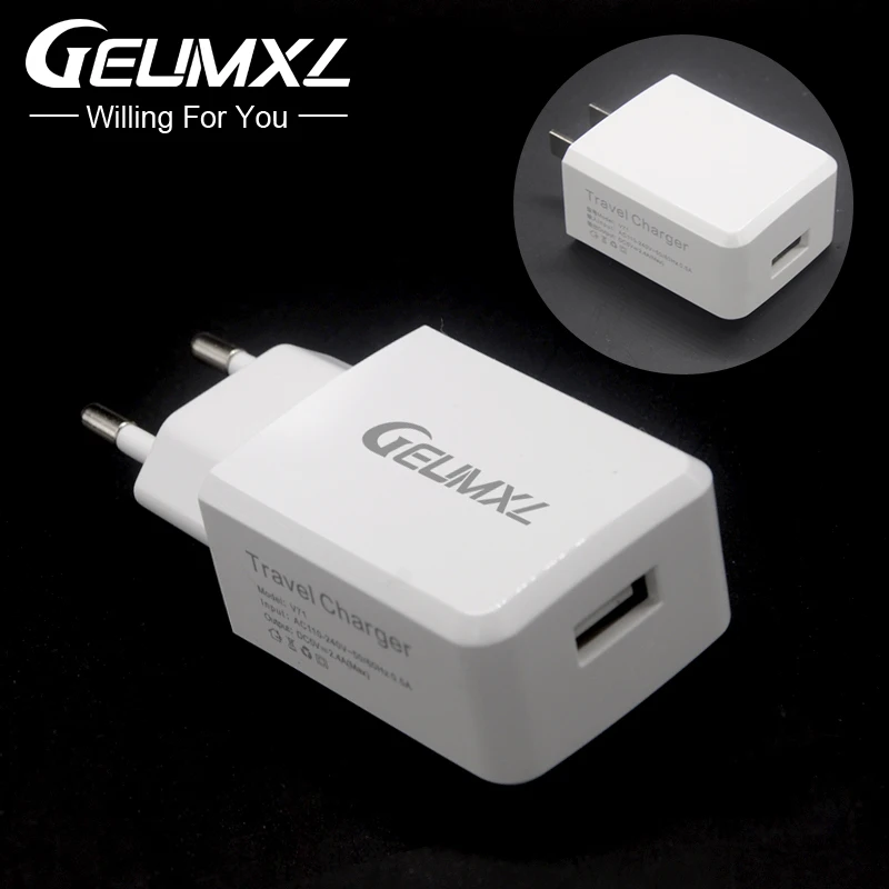 5V 2.4A USB зарядное устройство по стандартам ЕС/штепсельная вилка американского