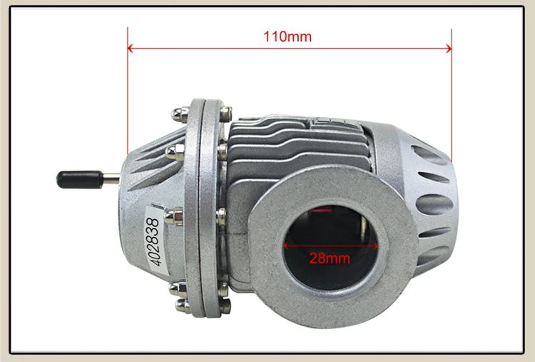 LZONE-предохранительный клапан Универсальный BOV SUPER SQV 4 IV SSQV 4 IV(черный или серебристый) JR5730-MB