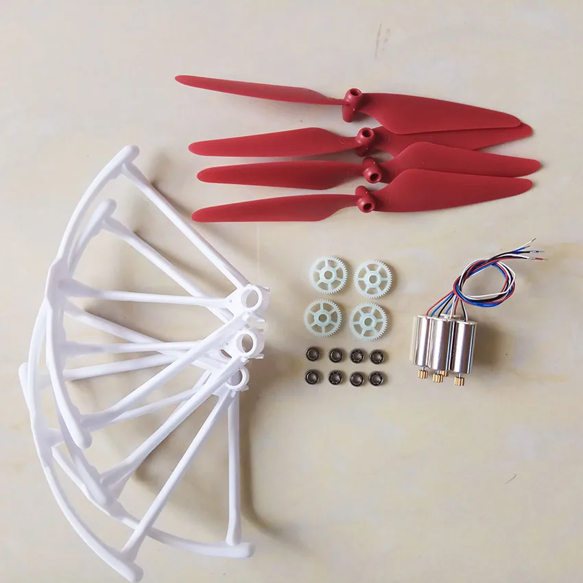 

Hubsan H502S H502E H502T H507A gears + bearing + motors + propeller protector / guard Spare Parts