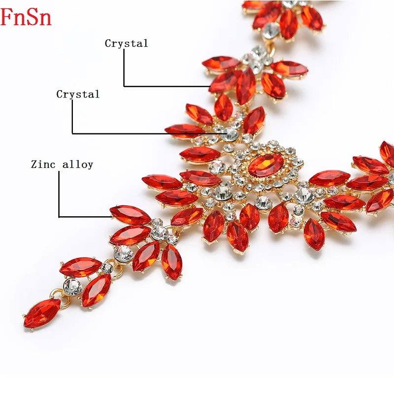 FnSn Новинка 2017 горячее летнее колье с цветком трендовый ошейник из цинкового