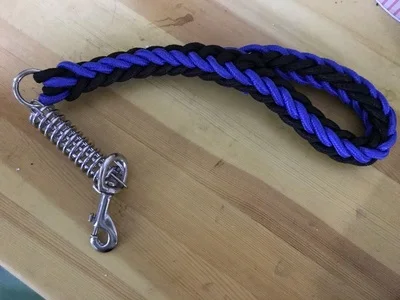 blue black D83 поводки для питомцев, собак, коротких собак, тянет ремень, чтобы тщательно контролировать meidum и больших собак - Цвет: blue black