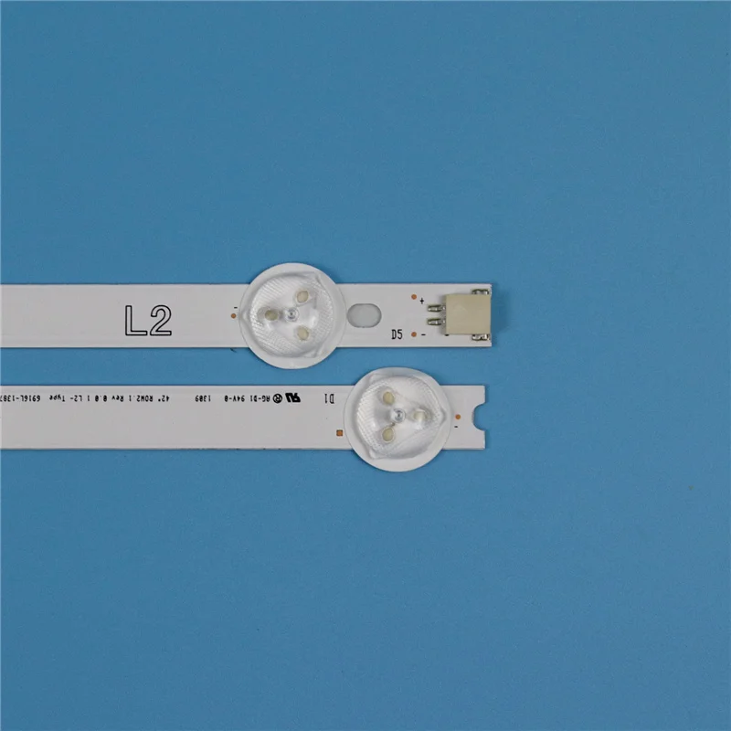 10 ламп 820 мм светодиодная лента для задсветильник освещения LG 42LA620 42LA620S 42LA620V 42