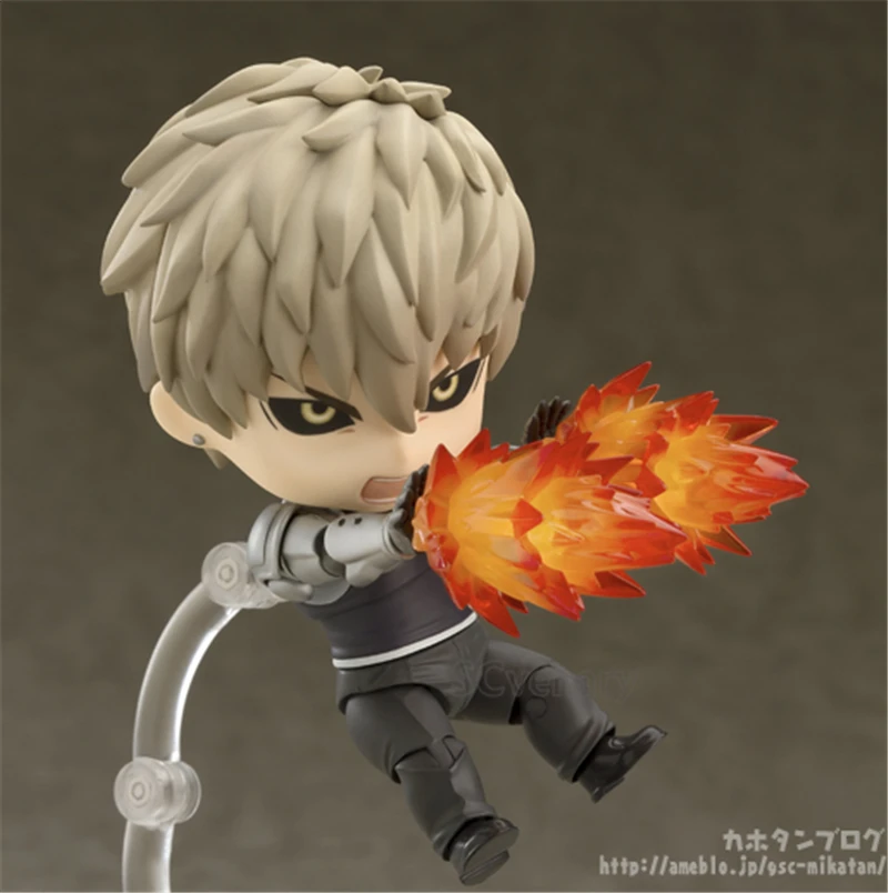 One Punch Man Genos Super Movable Edltion 645 PVC Action Figure Collectible Model Christmas Gift 4&quot10cm | Игрушки и хобби