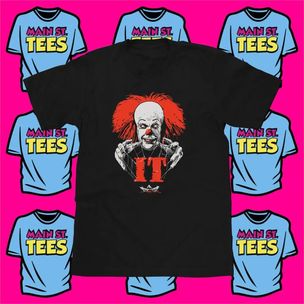 Это PENNYWISE 1990 рубашка Youll Float Too Клоун Футболка Мужская детская одежда для взрослых |