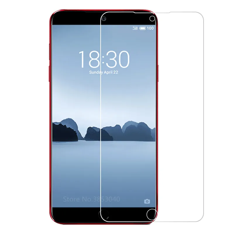 Защитная пленка для Meizu 15 Plus, Защитная пленка для экрана 2.5D 0,26 мм 9 H, Защитная пленка для Meizu 15 Lite M15, закаленное стекло