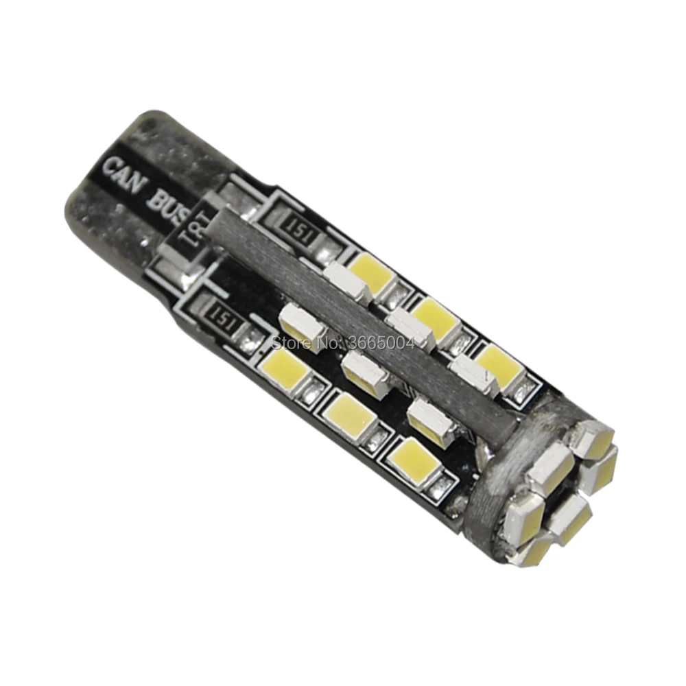 2 шт. Canbus T10 W5W автомобиль 30 3020 SMD 1 35 Вт светодиодный Перевернутый клина стороны
