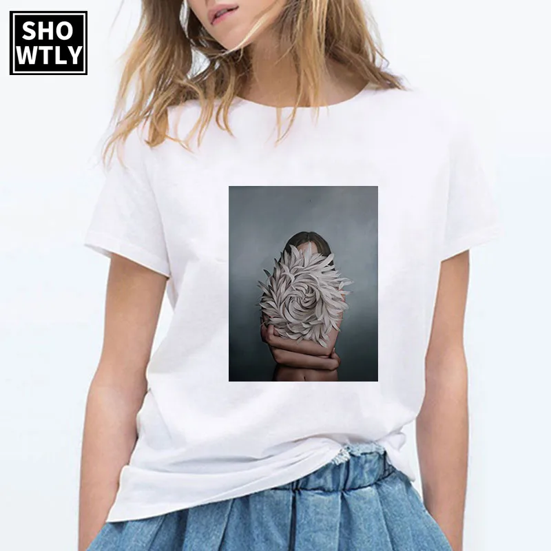 Женская футболка с коротким рукавом модная повседневная в Корейском стиле