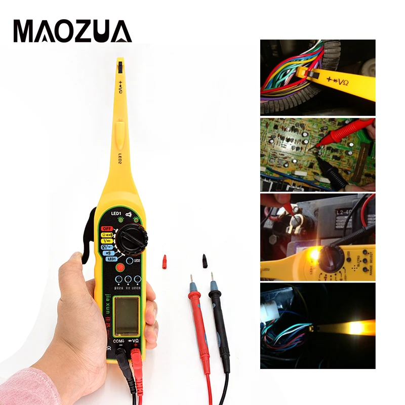 Универсальный Автомобильный Электрический тестер цепи 0-380V мультиметр с лампой