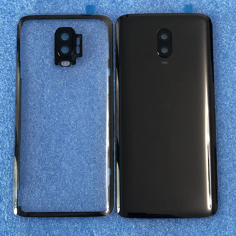 Для 6,4" OnePlus 6T One Plus 6T Axisinternational стеклянный чехол для задней крышки батареи корпус+ рамка для камеры+ стеклянная вспышка для объектива