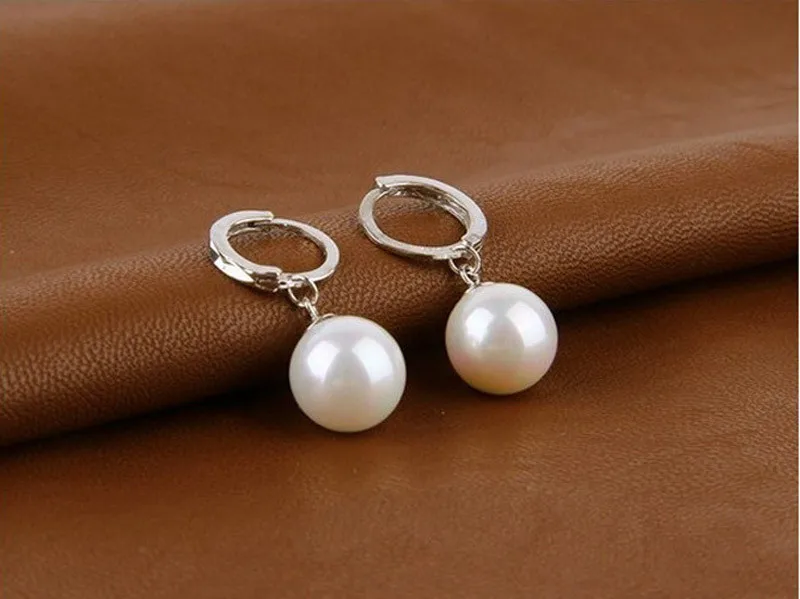 Женские серьги гвоздики с жемчугом 1 пара простой дизайн|designer pearl earrings|pearl earringswomen