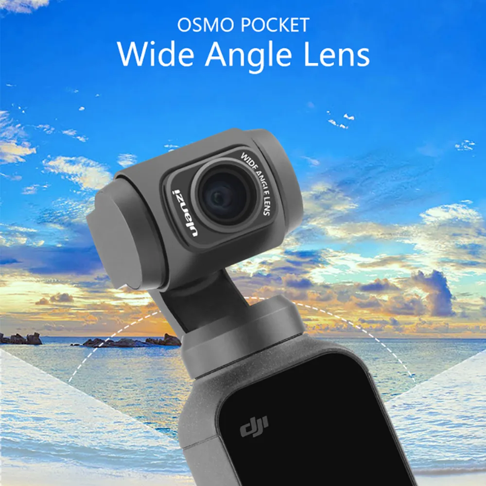 Ulanzi OP 5 широкоугольный объектив для DJI Osmo Pocket Профессиональная HD магнитная