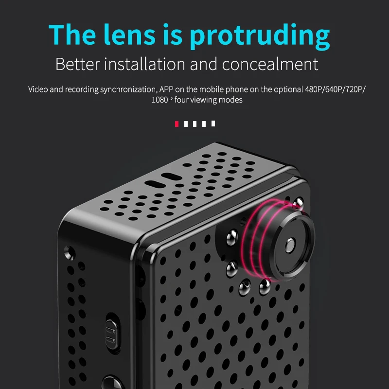 Мини Беспроводная камера Full HD видео 1080 p DV WLAN Mini IP мини ip монитор и датчик движения