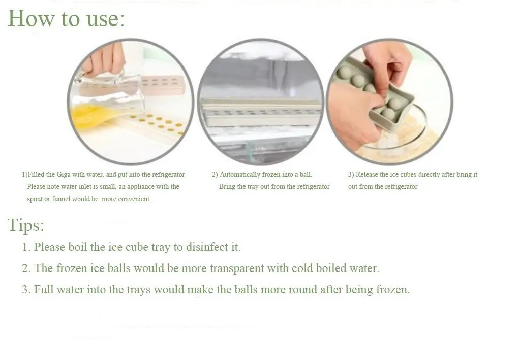 1 шт. 20 отверстий силиконовые ледяные шары формы для мороженого подносы кубиков