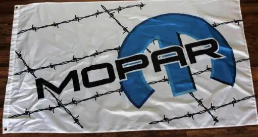 

Флаг Mopar, размер 90 х150 см, 100% полиэстер, флаг