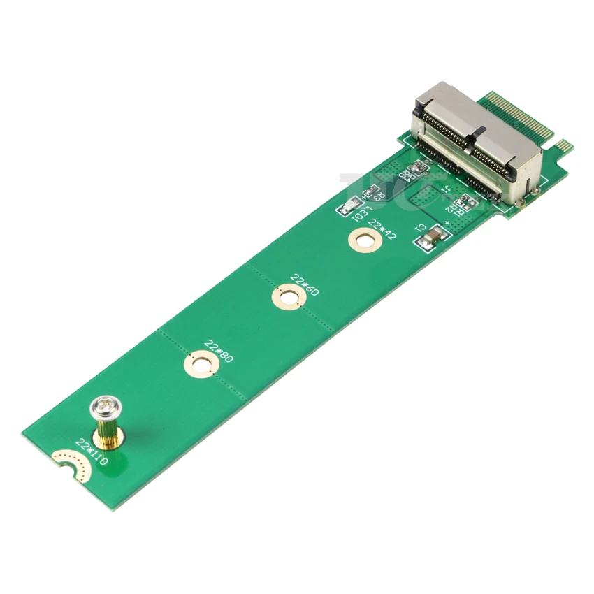 Адаптер M.2 NGFF PCI E на 16 + 12 pin для Apple MacBook Air 2013 2014 2015 A1465 A1466 SSD|Платы расширения| |