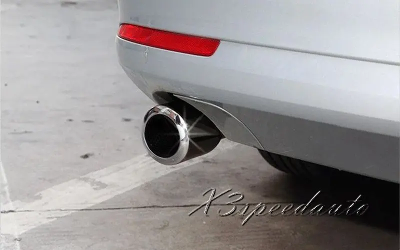 Бесплатная доставка нержавеющая сталь 2 шт глушитель наконечник трубы для Land Rover