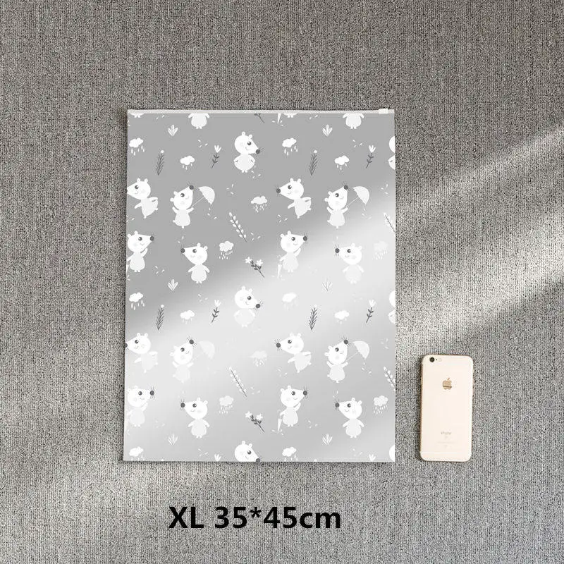 XL-1PC Модная дорожная сумка для хранения матовый Органайзер на молнии прозрачная сумка для одежды нижнее белье носки сумки для хранения обуви домашняя - Цвет: XL-1PC