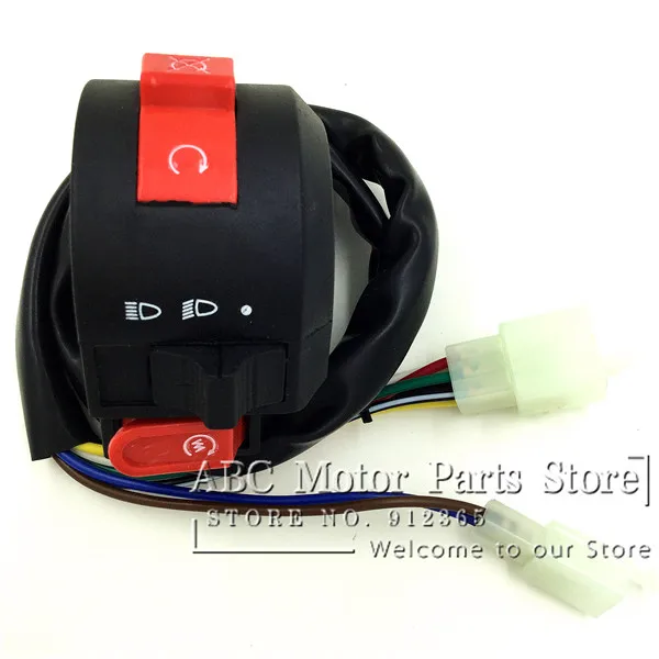 ATV kill Start switch Headlight Switch small Bull 50cc 70cc 90cc 110cc left | Автомобили и мотоциклы